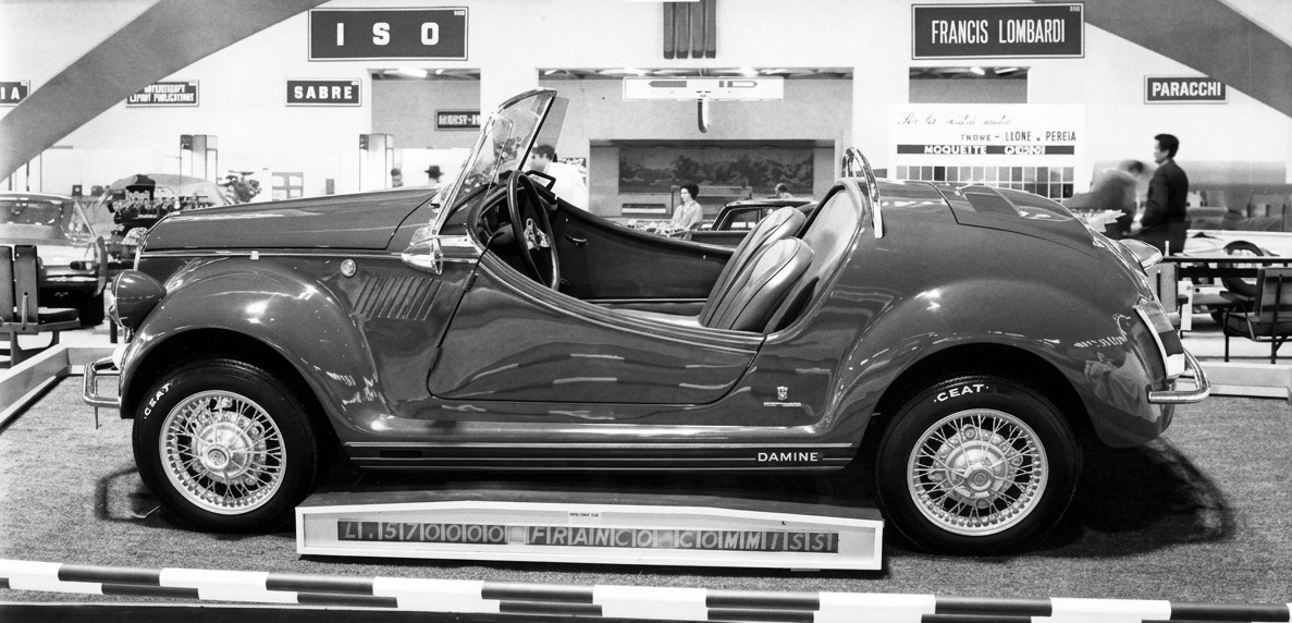 Vignale Gamine, classic two-seater convertible