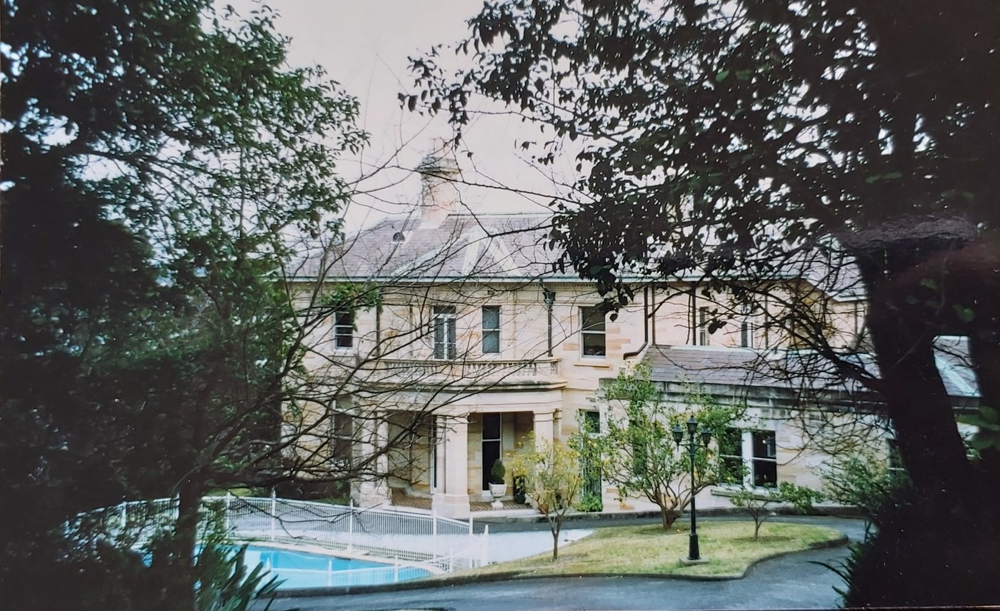 The Huntershill house in Sydney, where the Gamine had stood under a carport for six years